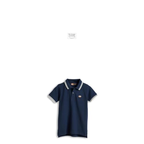 Image of Amazon Brand - Symbol Boys Cotton Rich Solid Polo Tshirt | Collar Tshirts | Half Sleeves | Plain-Regular Fit