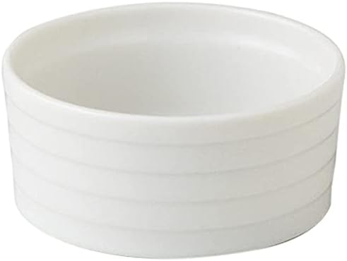 Set of 5 5 Souffle (Medium) 3.0 x 1.4 inches (7.7 x 3.6 cm), 3.5 oz (100 g), Pie Plate, Hotel, Restaurant, Cafe, Western Tableware, Restaurant, Commercial Use