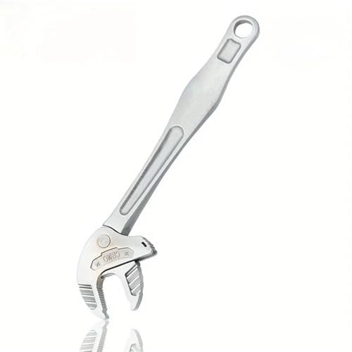 yidaochu Heavy-Duty Industrial Crab Claw Wrench Self-Adjusting Ratchet Wide Jaw for Automotive Piping Manufacturing(XL)