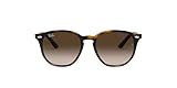 Ray-Ban RJ9070S Round Sunglasses, Havana/Brown Gradient Dark Brown, 46 mm