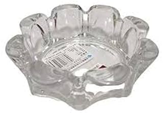 Glass Ashtray Round Shaped 5 Inch | Gift Item | Home Decorative Showpiece