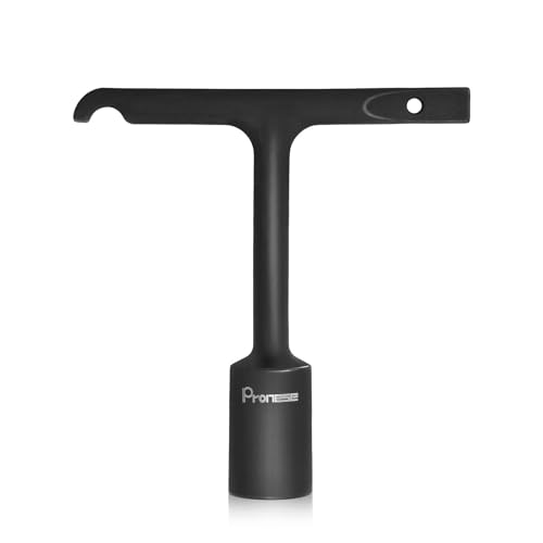 Pronese Penta Wrench with T-Handle Heavy Duty Lineman Wrench made by CrMo steel the key for Pentagon Curb Boxes