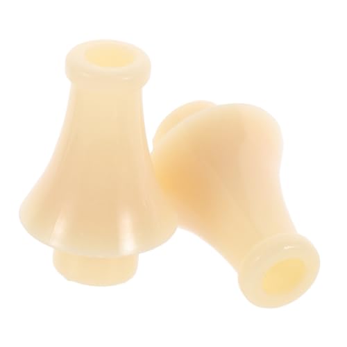 LIFKOME 2pcs Ergonomic Chinese Flute Mouthpiece for Musical Instrument Durable Easy Maintenance Comfortable Grip for Extended Playing Sessions