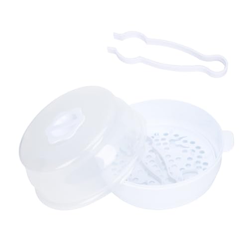 EPIGEIST para Microondas con Gran Capacidad para Biberones y Utensilios de Caja de Almacenamiento Ligera y Portátil Diseño con Protectora para Limpieza