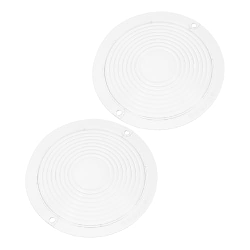 KITANDOVE 1pair Range Hood Light Covers Lens Replacement for Kitchen Cooker Hood Easy to Install Low Maintenance Accessory for Enhanced Illumination and Dependable Performance
