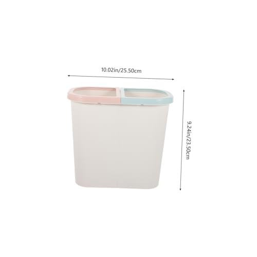 Basurero de Cocina Blanco Pequeño Alipis con Compartimentos miniatura 2