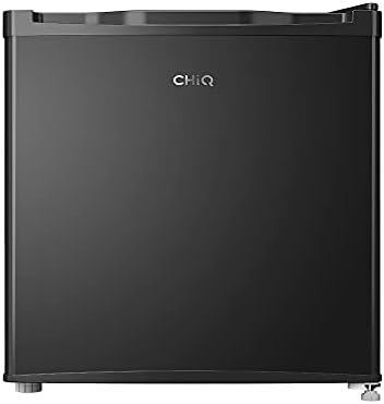 CHiQ Mini fridge Dark Inox 46 litres reversible doors freestanding with 12 years compressor warranty