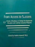 From Access to Success: What Works Best in Learning Assistance Programs 0943202477 Book Cover