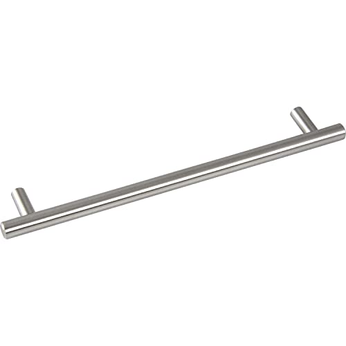 Grimme Basic Schrankgriff Enija Möbelgriff (Barell) ø 12 mm, Breite 300 mm Stangengriff Edelstahl gebürstet