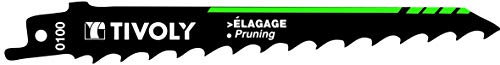 Tivoly XT505820100 Lame de Scie Sabre Spécial Elagage L100 X2