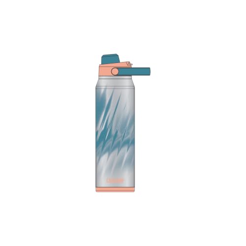 Image of CamelBak Thrive Chug Stainless Steel Water Bottle 32oz, Teal Frequency