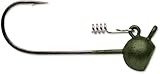 VMC Stand Up Shaky Head Jig 1/8 Green Pumpkin, Multi, One Size (SSHJ18-GNPPK)