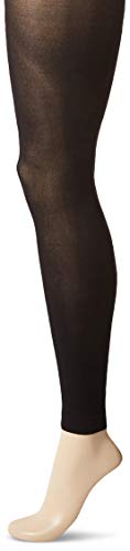 Hanes Silk Reflections Women s Hanes Footless Tights, black, SMALL