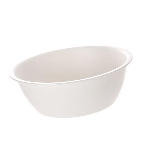 Face Washing Basin, Washing Bowl Round Shaped for Dorm Use (M)