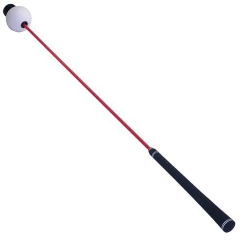 ゴルフ練習器具 スイング 素振り ゴルフ練習スティック サウンディングスイング ゴルフアクセサリー 自宅練習 父の日 母の日(赤)