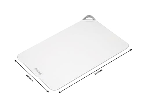 Image of Clazkit Regular Stainless Steel Chopping Cutting Board Vegetable,Fruit,Bread & Meat Durable Safe & Heavy Duty(207 x 310 x 1mm)