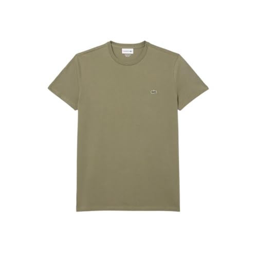 Lacoste Men's Short Sleeve Pima Jersey Crew Neck Tee
