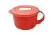 Tupperware CrystalWave MicroTup Suppentasse Mikrowelle 460 ml helles rot 38614