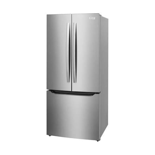 Image of Frigidaire Gallery 30 in. 20 cu. ft. Standard Depth French Door Refrigerator in Stainless Steel with Internal Water Dispenser GRFN2023AF