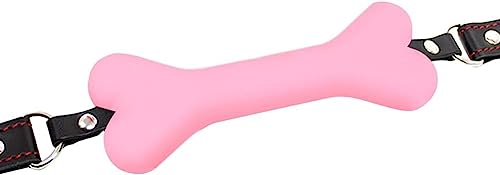 Mouth-Gag-Ball-Silicone-Leather-Dog-Bones-Gag-Mouth-Adjustable-Strap-Toys-Mouth-Ball-Gagger-for-Mouth-Portable-for-Women-K194