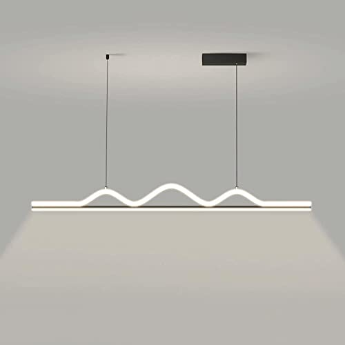 Luminaire suspendu moderne pour table longue avec éclairage LED dimmable - 2