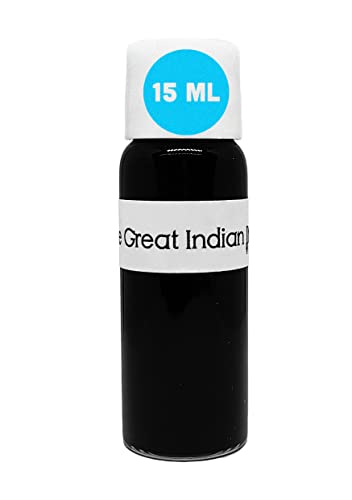 Syahi - The Great Indian Ink (Sky Blue) Fountain Pen, Calligraphy, Drawing, Doodle, V5, V7, Trimax Ink