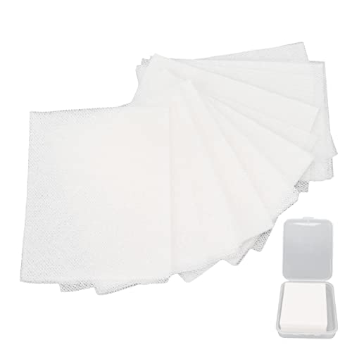 Almohadillas de Algodón para Limpieza Facial, Almohadillas de Algodón, Luz de Absorción Más Rápida, 80 Piezas, Profesional para Niñas, para Desmaquillar para Mujeres