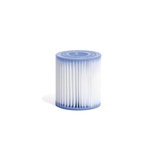 Image of INTEX C330 Cartridge Filter Pump for Above Ground Pools: 330 GPH Pump Flow Rate - Auto Timer - HydroAeration Technology - Includes Type H Filter Cartridge - Turnover Rate /System Flow 300 GPH