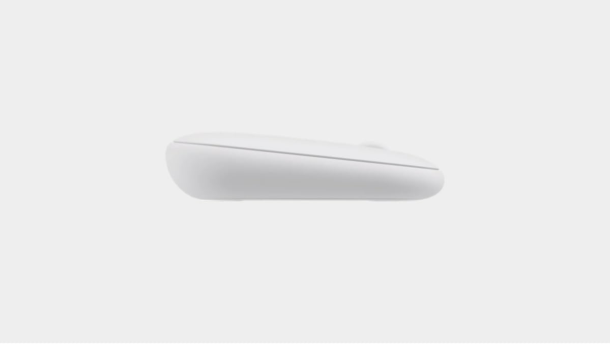 Logitech Pebble Keys 2 K380s, tastiera Bluetooth multi-dispositivo, stilizzata e portatile, Easy-Switch, Windows, macOS, iPadOS, Android, ChromeOS, layout QWERTY UK, bianco (bianco)