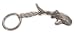 Big Blue Whale Shark Keychain Pewter