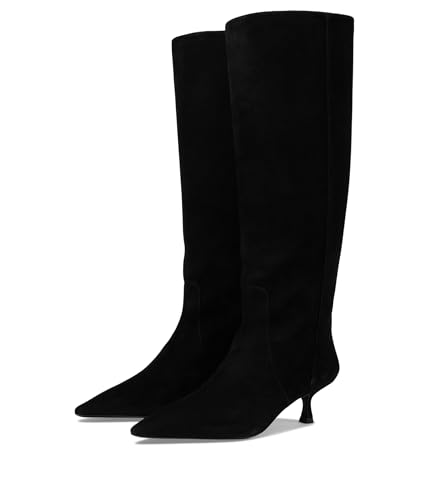 Stuart Weitzman Women's Naomi 50 Boot Black 1, 8.5 Medium