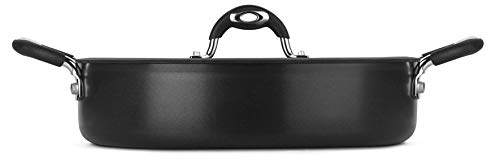 Frigideira Tegame 30 Centímetros com Tampa Aluminio Antiaderente Linha Dom Multiflon