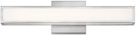 Hinkley Alto 18" Integrated LED 26W Bathroom Vanity Light Fixture, Brushed Nickel