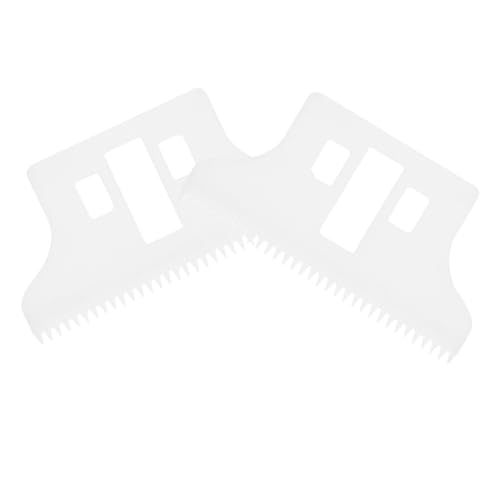 IWOWHERO 2pcs Hair Clipper Replacement Blades Durable Tooth Blades for Efficient Trimming Compatible with Various Hair Clippers and Trimmers