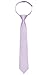 Enlision Boys Ties Light Purple Pre Tied Boy's Neckties 8 10 Solid Adjustable Woven Formal Kids Lavender Tie for Wedding Cosplay Uniforms School