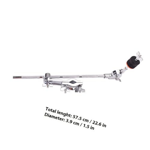 Brazo extensible ajustable para tambor con pinza, accesorio para kit de percusión miniatura 2