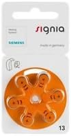 Siemens S13 Hearing Aid Battery - 60 Pieces