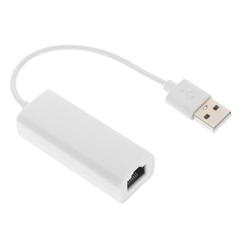 KOMBIUDA 1Pc USB Ethernet Adapter Compact USB Network Converter for Laptops Tablets Desktops Fast Stable Connection Plug Play No Drivers Needed for Direct Network Cable