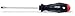 Felo 07157 50693 5/32" x 8" Slotted Screwdriver - 2 Component Handle 0.15625