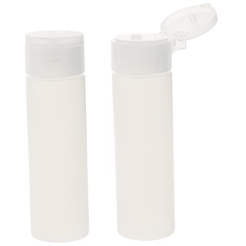 minkissy 2 Piezas Botella Cosmética Plegable Botella De Spray De Viaje Vacía Pequeña Botella De Viaje Jabón Portátil Botella De Líquido Recargable Subbotella Condimento Educación Física