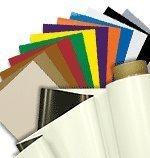 5 Colored Vinyl Magnet Sheets 8.5