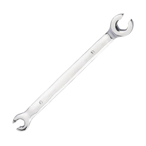 Tuxxjzm Open-End Spanner, Adjustable Double Wrench, Sturdy Multifunctional Sanitary Wrench, Rustproof and Robust Open-End Spanner, Sanitary Tools for , Handmade