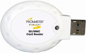 ProMaster USB 2.0 Pocket Card Reader for Secure Digital/Multimedia Card