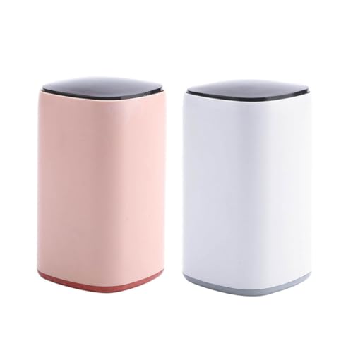 Angoily Boîte de Rangement pour Cure-Dents et 2 Pièces Compartiments, Cuisine Familiale ou Restaurant Couleur