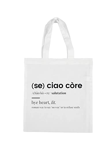 le herisson Shopping Bag tote ciao core Borsa mare regalo divertente