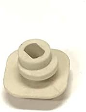 GenuineOEMSharp Microwave Turntable Coupler Shaft, top view