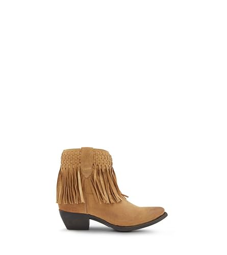 Sacha Short Fringe Bootie3