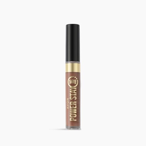 AVON Tinta Labbra Power Stay - Non Stop Nude | Lip Stain A Lunga Tenuta, Colore Intenso Per Una Durata Fino A 16 Ore | Rossetto Lunga Durata E Confortevole Con Formula Leggera | 6ml