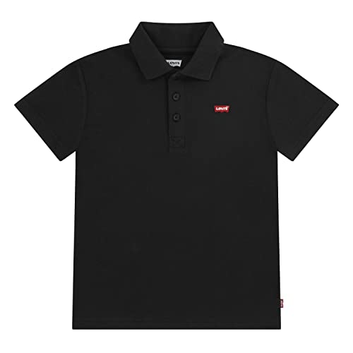Levi's Boys' Polo Shirt, Black, 4