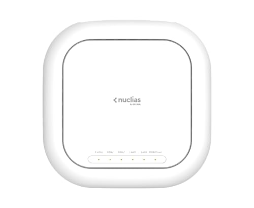 D-Link PoE Access Point WiFi5 AC2200 Nuclias Cloud-Managed Wave 2 Dual Band Internet Network (DBA-2720P)
